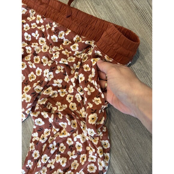 Little Sleepies Mocha Blossom Bamboo Pajama Set Women's Size Medium - Picture 7 of 9